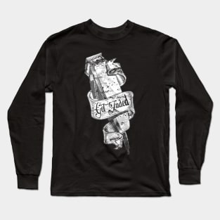 get faded barber Long Sleeve T-Shirt